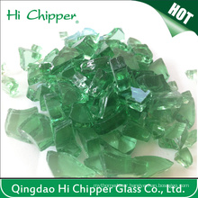 Fire Pit Glass Green